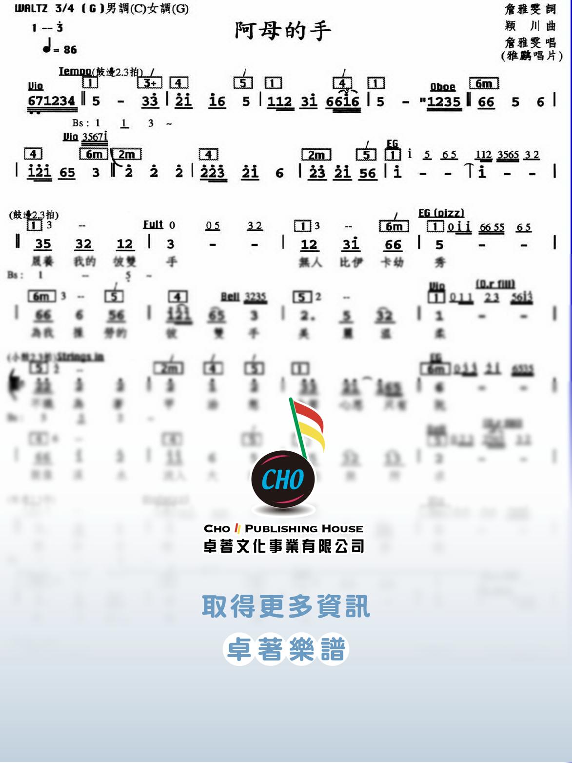 阿母的手